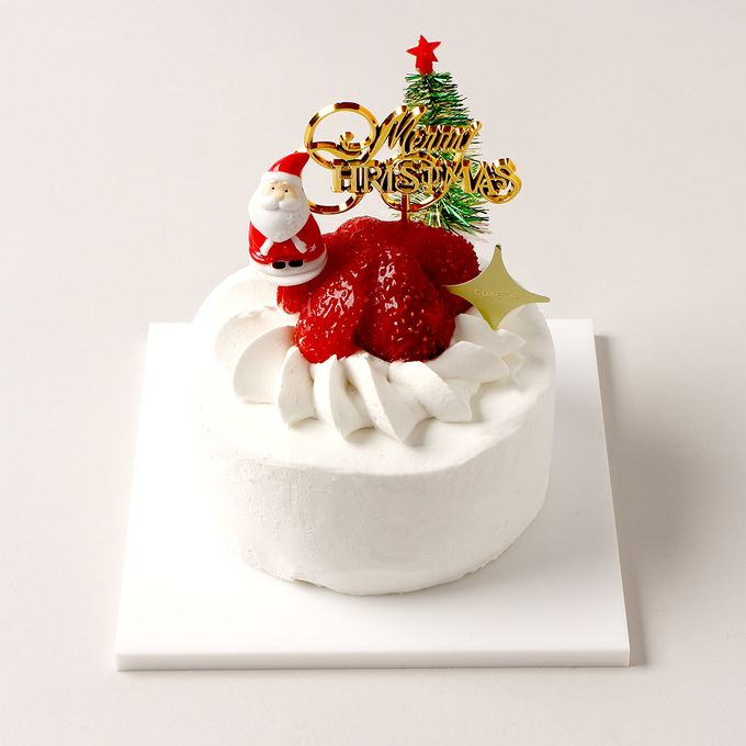 3位：クリスマスイチゴ生デコレーションケーキ・Cake.jpの2024年クリスマスケーキ人気ランキングのおすすめ10選・JPCouponCodes説明